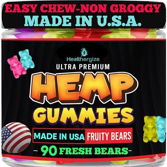 Hemp Gummies for Sleep & Relaxation (90 Bears)