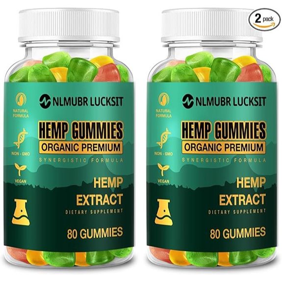 Hemp Gummies for Sleep Pain & Anxiety (2 Pack)