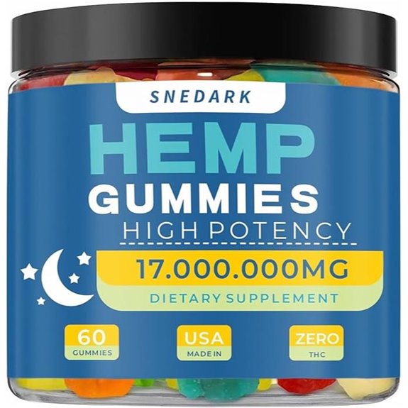 Hemp Gummies: High Potency Relaxation USA Made