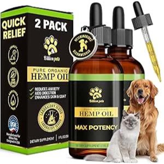 Hemp Oil for Dogs and Cats &ndash; Calming Drops
