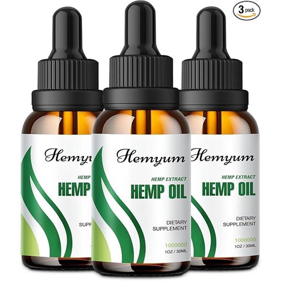 Hemp Oil Drops High Potency for Pain Relief