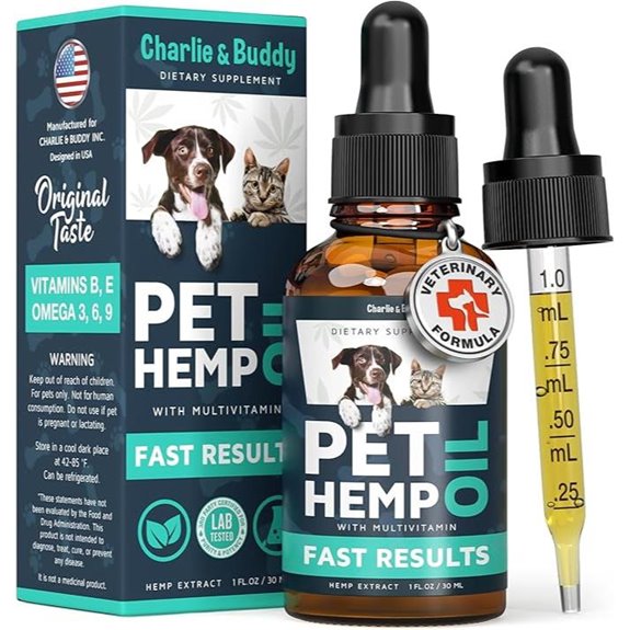 Charlie & Buddy Hemp Oil for Dogs & Cats