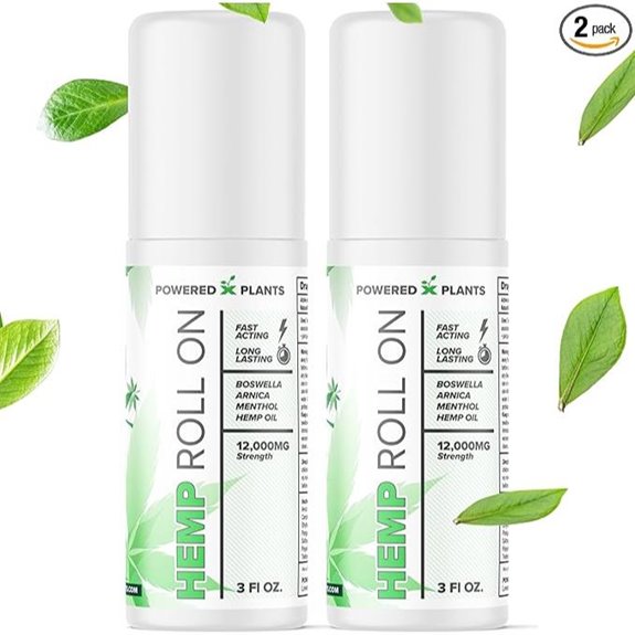 Hemp Oil Roll-On Menthol with Arnica & Boswellia (2)