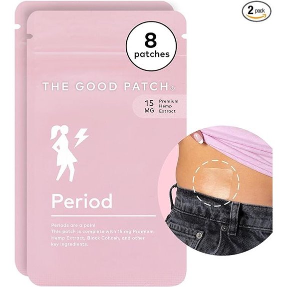 The Good Patch Hemp Period Patch (8 Patches)