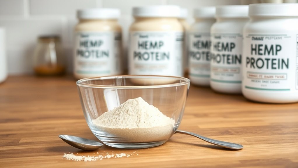 hemp protein quality and purity