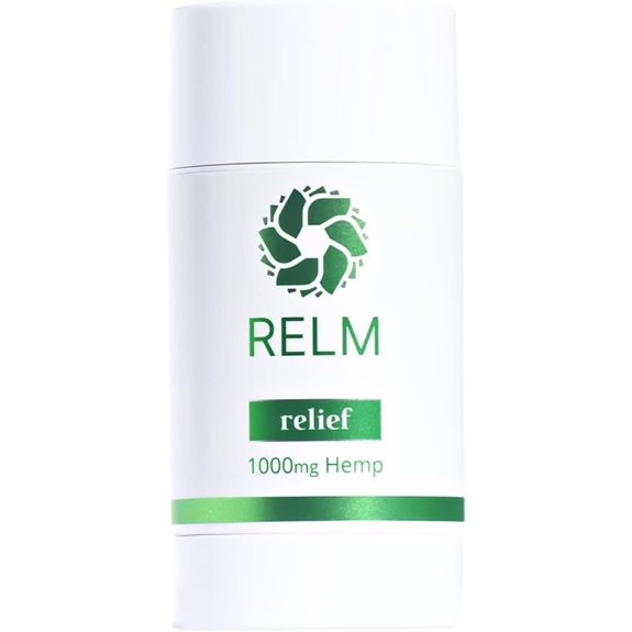 Hemp Relief Stick with Menthol Camphor 3 oz