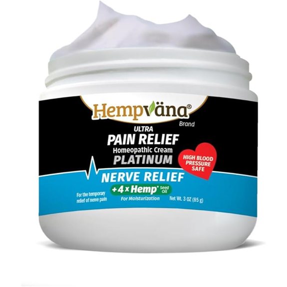 Hempvana Nerve Relief Cream with Pure Hemp Seed Oil