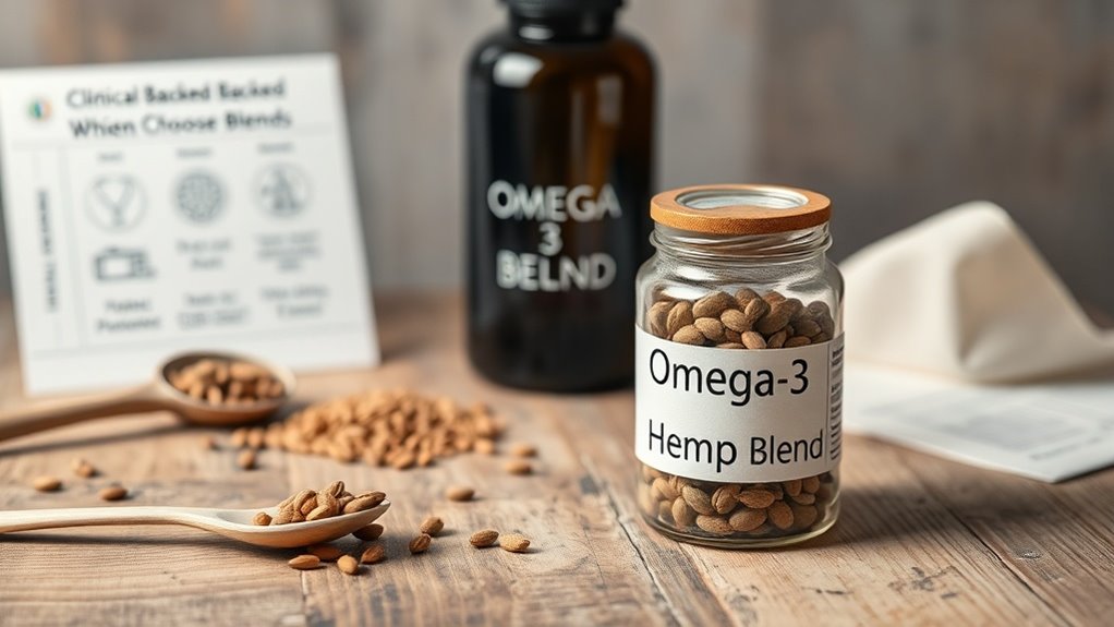 hemp source and omega profiles