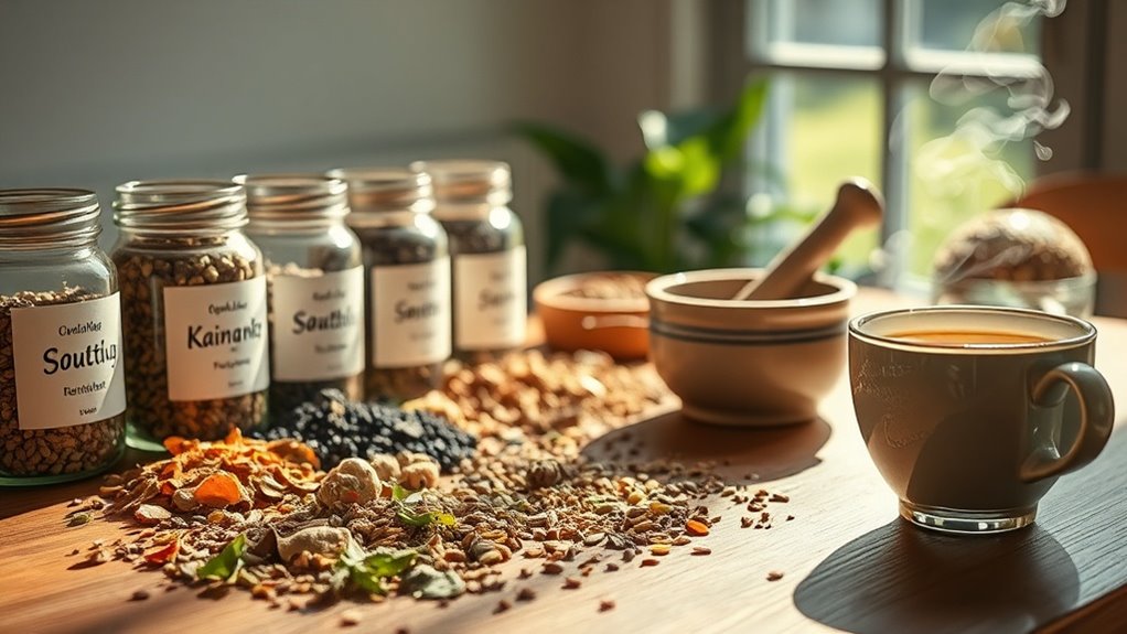 herbal blends aid cautious use