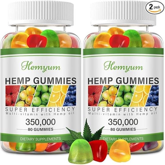 High Potency Hemp Gummies for Sleep & Pain Relief