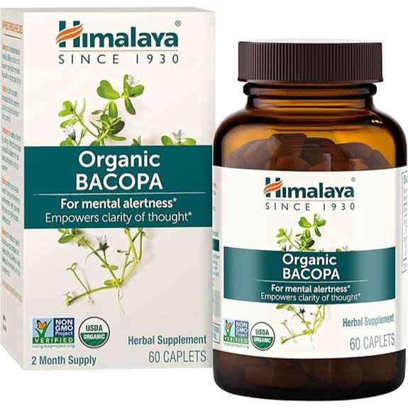 Himalaya Bacopa Monnieri Nootropic Supplement (60 Caplets)