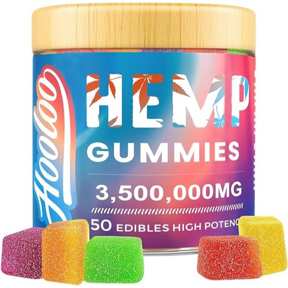 HOOLOO Hemp Gummies: 6 Fruity Bedtime Flavors