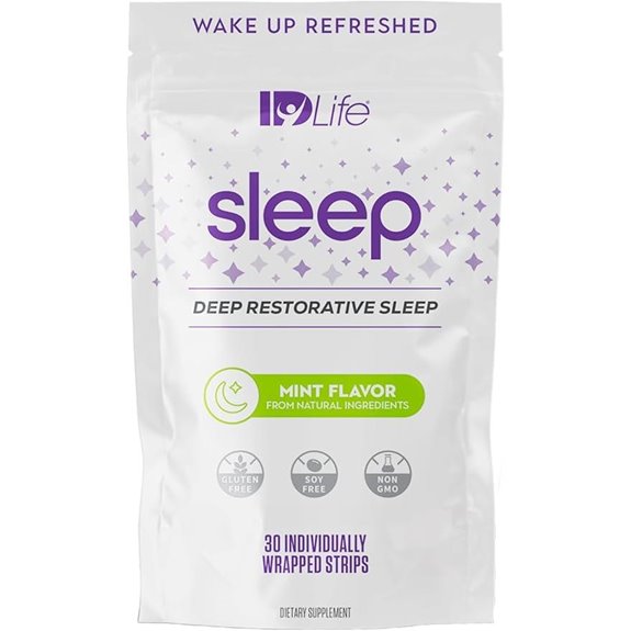 IDLife Sleep Aid Strips with Melatonin and L-Theanine