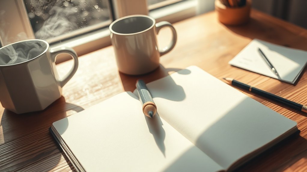 journaling fosters structured cognitive relief