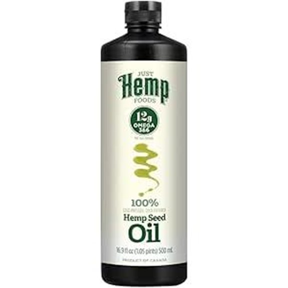 Just Hemp Foods Hemp Seed Oil 16.9 fl oz
