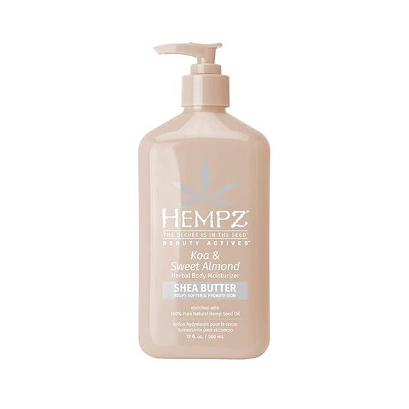 Koa & Almond Hemp Body Moisturizer - 17oz
