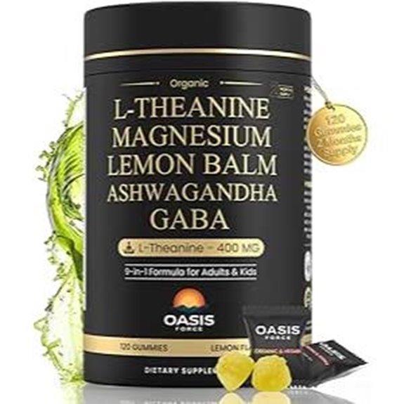 L-Theanine 400mg Gummies for Sleep & Calm (60 Day)