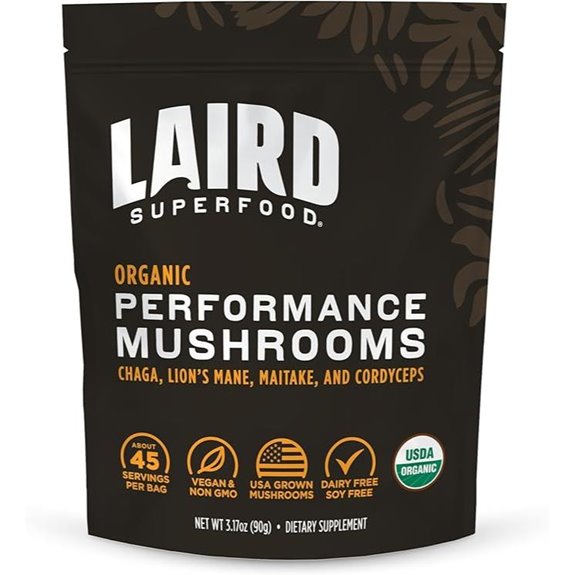 Laird Performance Mushroom Blend for Energy & Cognition