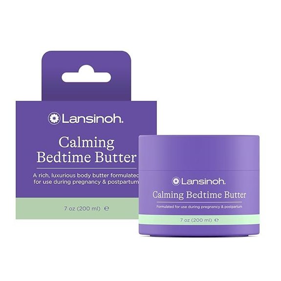 Lansinoh Magnesium Bedtime Lotion for Moms (7 oz)