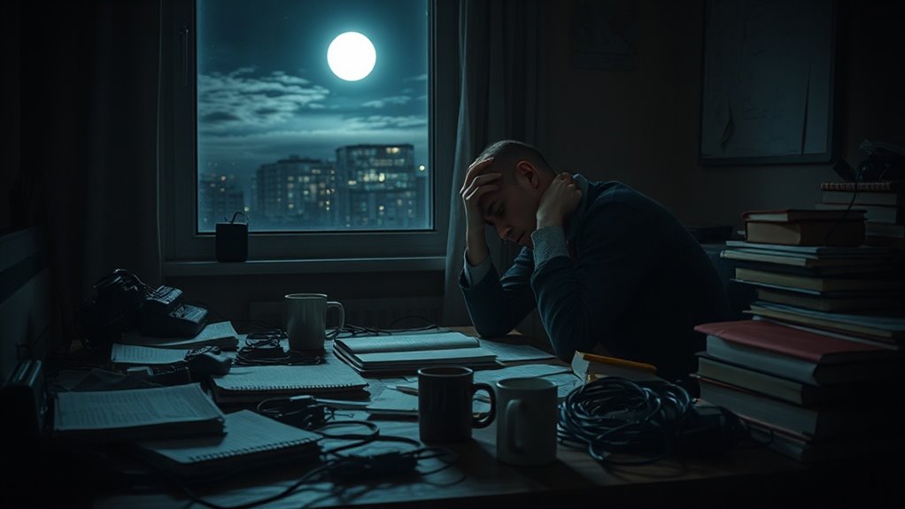late night rumination cognitive fatigue