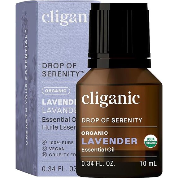 Cliganic Lavender Essential Oil 100% Pure Undiluted