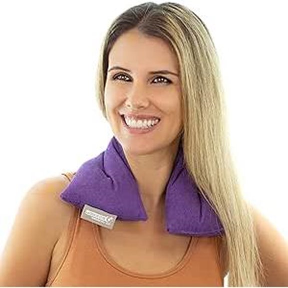 Bed Buddy Lavender Heated Neck Wrap for Relaxation