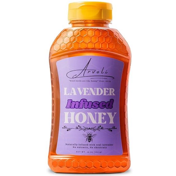 Lavender Honey Infused Syrup for Coffee & Tea