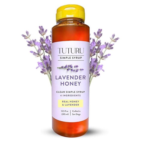 Lavender Honey Simple Syrup for Coffee & Tea
