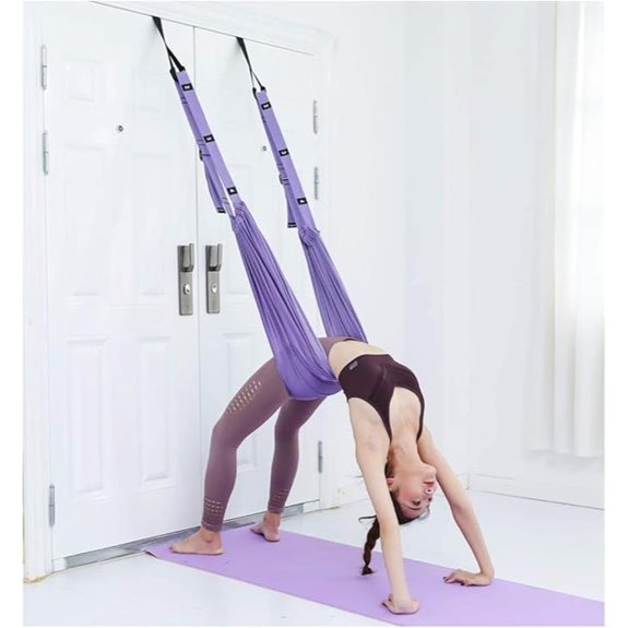 leg stretcher strap with door anchor