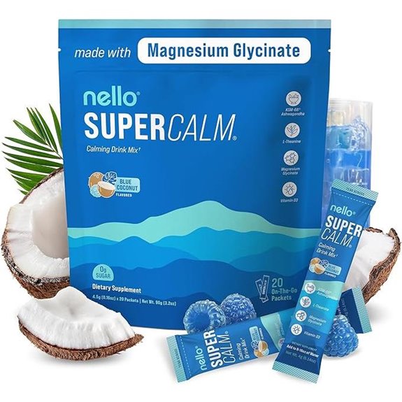 Nello Supercalm Magnesium Ashwagandha L-Theanine Powder Mix
