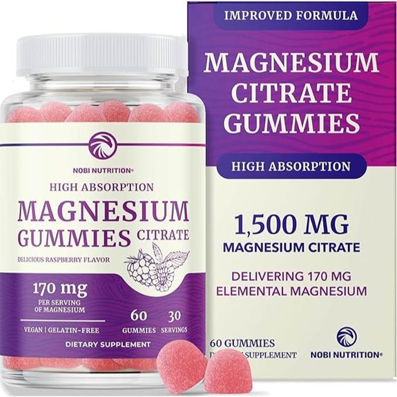 Magnesium Citrate Gummies for Calm & Digestion (60)