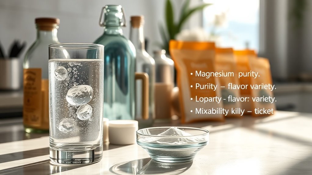 magnesium drink mix considerations