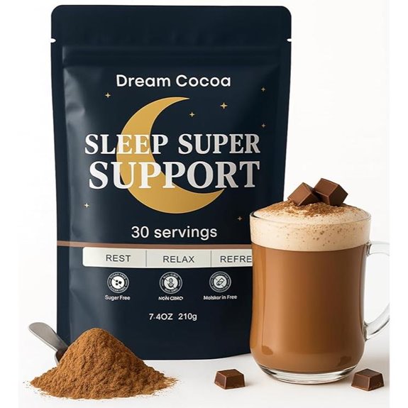 Magnesium Hot Cocoa with Reishi L-Theanine Zinc