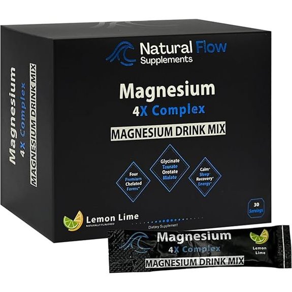 Magnesium Powder Drink Mix for Calm Sleep & Cramp Support