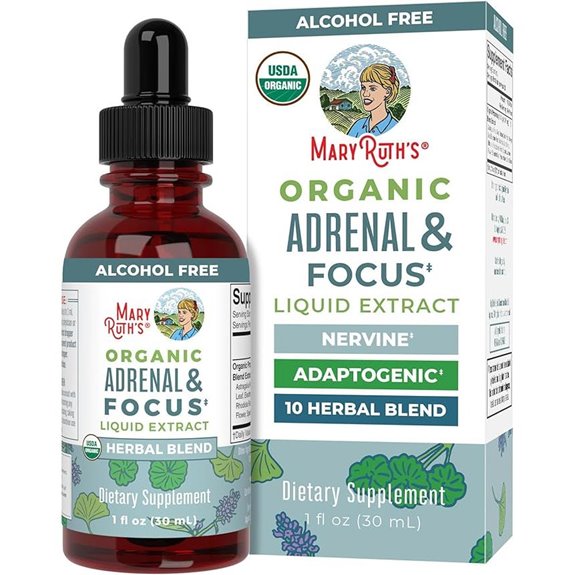 MaryRuth Organic Brain Nootropic Drops with Ginkgo