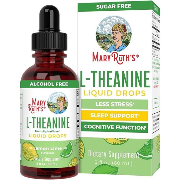 MaryRuth&rsquo;s L-Theanine 200mg Liquid Drops for Mood Support