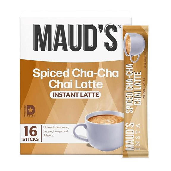 Maud’s Spiced Chai Latte Instant Packets (16)