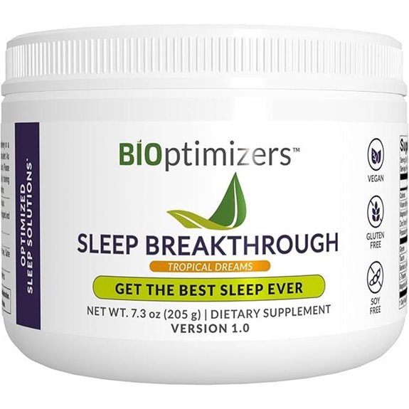 BiOptimizers Sleep Breakthrough: Melatonin-Free Deep Sleep Support