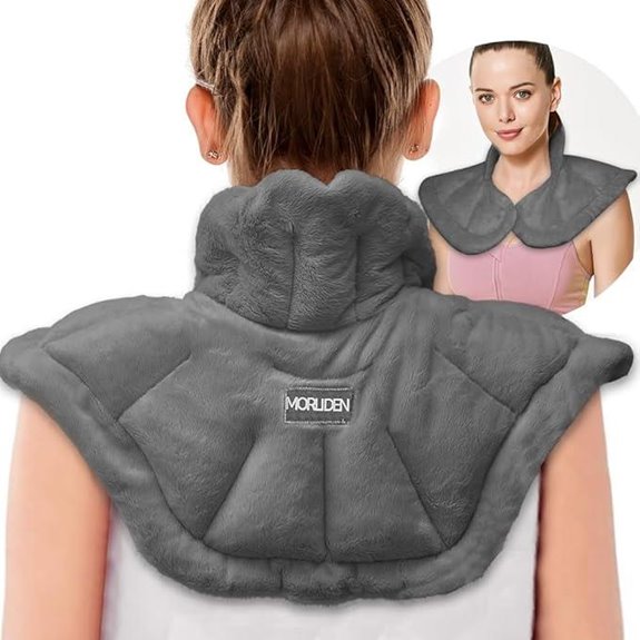 Microwave Heated Neck Wrap & Shoulder Heating Pad