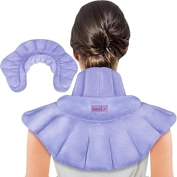 REVIX Microwavable Heating Pad for Neck & Back