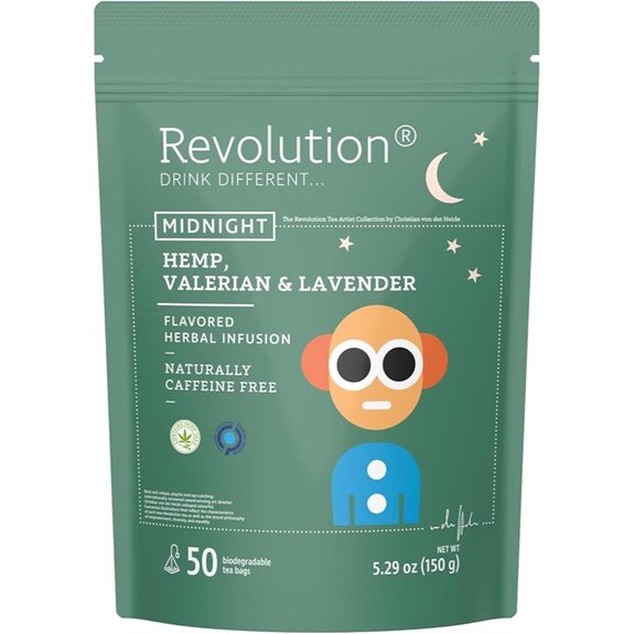 Midnight Hemp Tea with Valerian & Lavender