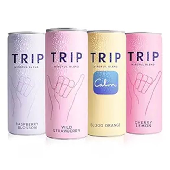 Mindful Adaptogen Seltzer Variety Pack with Magnesium Citrate