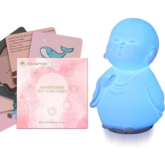 Mindfulness 3-in-1 Tool Set: Lamp Cards Noise Machine