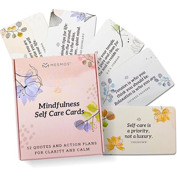 MESMOS 52 Mindfulness Cards with Action Plans
