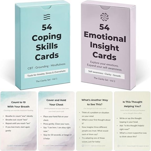 Mindfulness Cards for Coping Skills & Emotional Insight