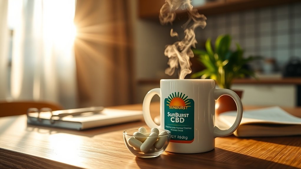 morning cbd dose steady cadence