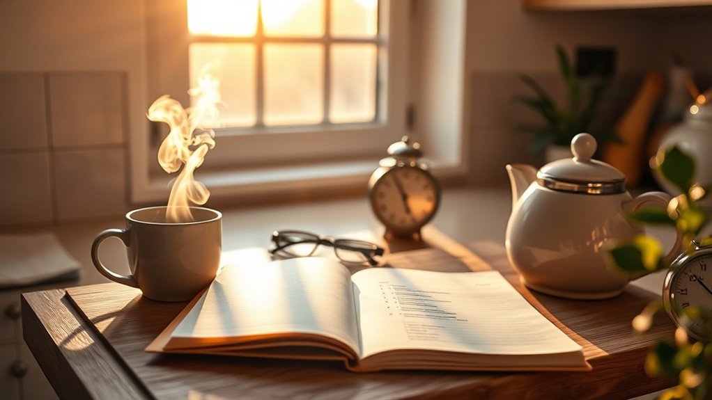morning routines calibrate stress responses constantly