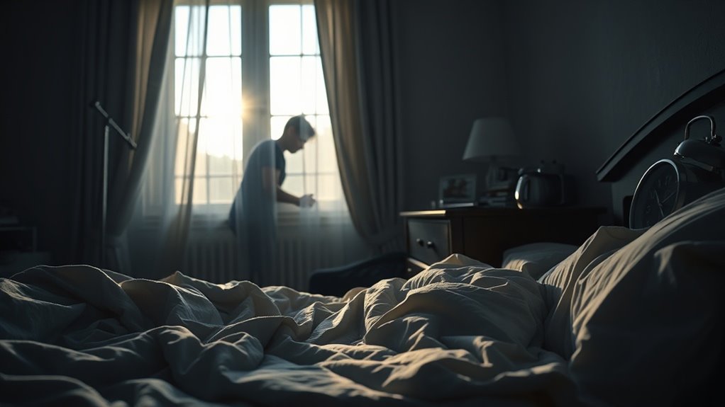 morning tension from subconscious sleep rhythms