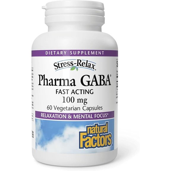 Natural Factors GABA chewables for calm sleep focus