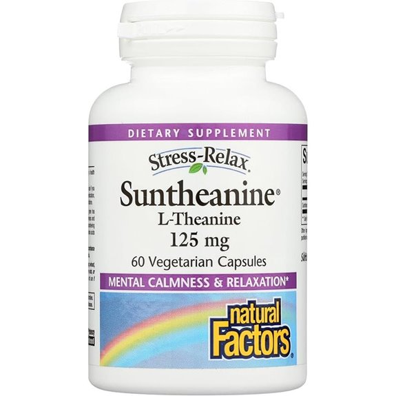 Natural Factors Suntheanine L-Theanine 125 mg 60 Caps